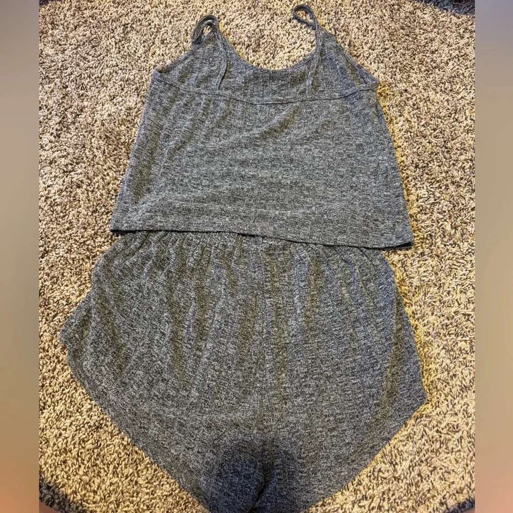 Gray SHEIN pajama set - Picture 2 of 2
